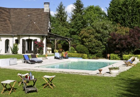 Villa in Saint-Martin-des-Champs, France: SECOND HOME RENT - Les Petits Briquets - Saint Martin de..