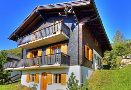 House in Vex, Switzerland