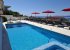 Heated swimming pool, sundeck, patio, sunbeds