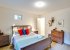Bedroom with queen sized bed