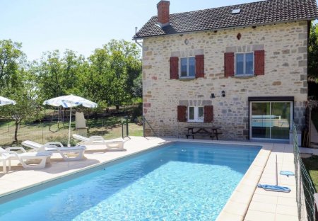House in Loubressac, the South of France