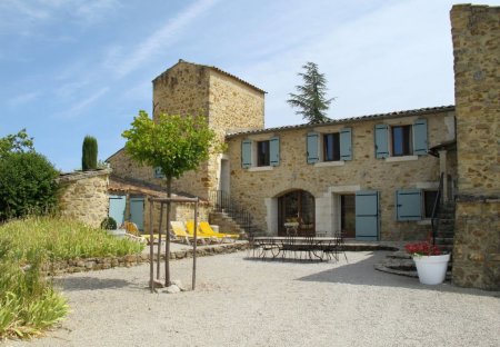 House in Saint-Maime, the South of France