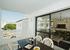 Balcony for al fresco dining for 6 & view of pool, fountain & gardens