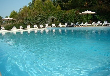 Villa in Brossac, France: Pool reserved for guests of Les Pinèdes