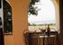 Small loggia. It catches the first sun.