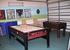 Air hockey, snooker, table tennis combo and foosball table