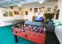 Gamesroom: pingpong table, twist footie, squishy sofas, games consoles