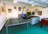 Gamesroom: pingpong table, twist footie, squishy sofas, games consoles