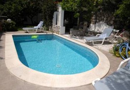 Villa in Nerano, Italy: Swimming pool