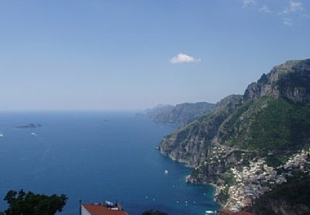 Villa in Positano, Italy: sea view