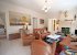 The lounge with log burner