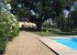 The pool and garden