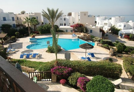 Villa in Chlorakas, Cyprus: Views from the upstairs terrace