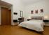 two bedrooms with double beds
