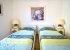 Ground floor: Bedroom 2: Bedroom with twin beds (90cm).