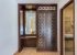 Bedroom with dressing table and attached bathroom
