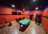 Game room in the garage 