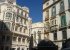 But in Malaga, where the famous  facades break through the blue sky.