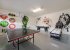 Game room in the garage