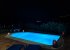 Enjoy the pool at night