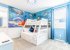 Bedroom 7 is Nemo-themed! with a twin-over-double bunk bed + a double 