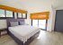Penthouse ; Double bed , ensuite bathroom with Babadag view