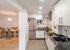 Kitchen with access to the dining room.