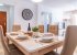 Very nice dining area.