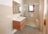 The en-suite bathroom with very spacious walk-in shower 