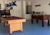 Fun games room, pool table, table football, space invaders arcade game