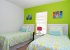 Colorful twin room