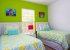 Colorful twin room