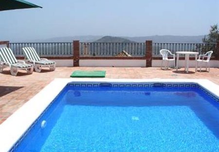 Apartment in Comares, Spain: The Pool
