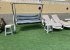 swing seat, rear garden