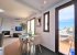 Living room dining table.