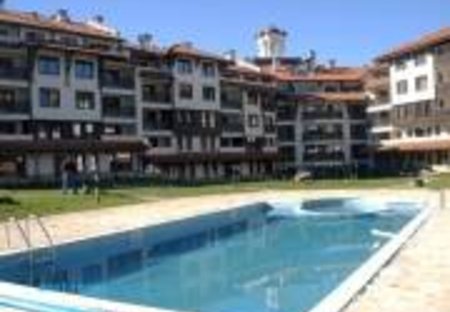 Apartment in Bansko, Bulgaria: Outdoor pool