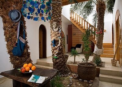 Villa in Egypt, Assalah: Patio