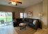 Lounge area leading to patio