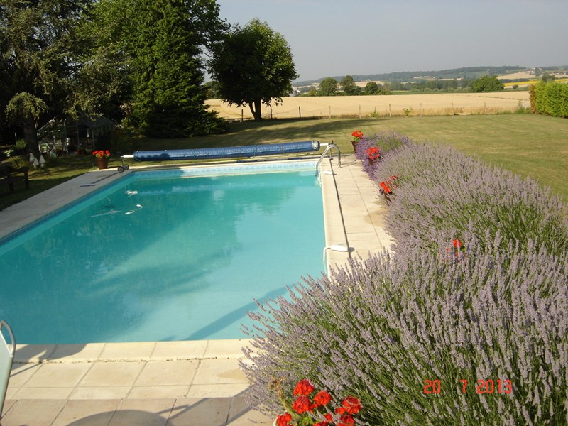 Gite in Saint Severin, France with 2 bedrooms, swimming pool 53174