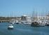 View back to apartment from harbour wall.