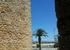 Lagos old town walls with views to beaches and sea.