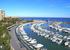 The marina at nearby Campoamor