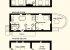 Floorplan - Beds on first floor can be rearranged on request.  