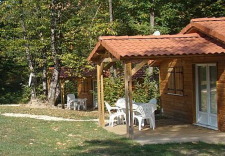 Chalet in Brossac, France: Wood Chalet at country resort