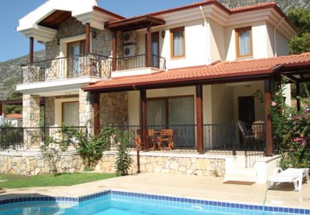 Villa in Ovacik, Turkey: villa elevation