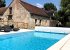 Looking towards the property from the heated swimming pool