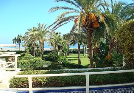 Apartment in Puerto Sotogrande, Spain: View to the beach from the apartment