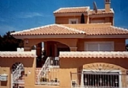 Villa in Las Filipinas, Spain: Front View of the Villa