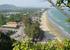 Beach from the top of Khao Kalok Mountain