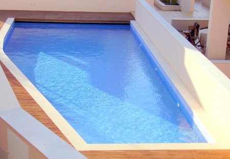 Apartment in Burgau, Algarve: Good Sized Pool with shallow end